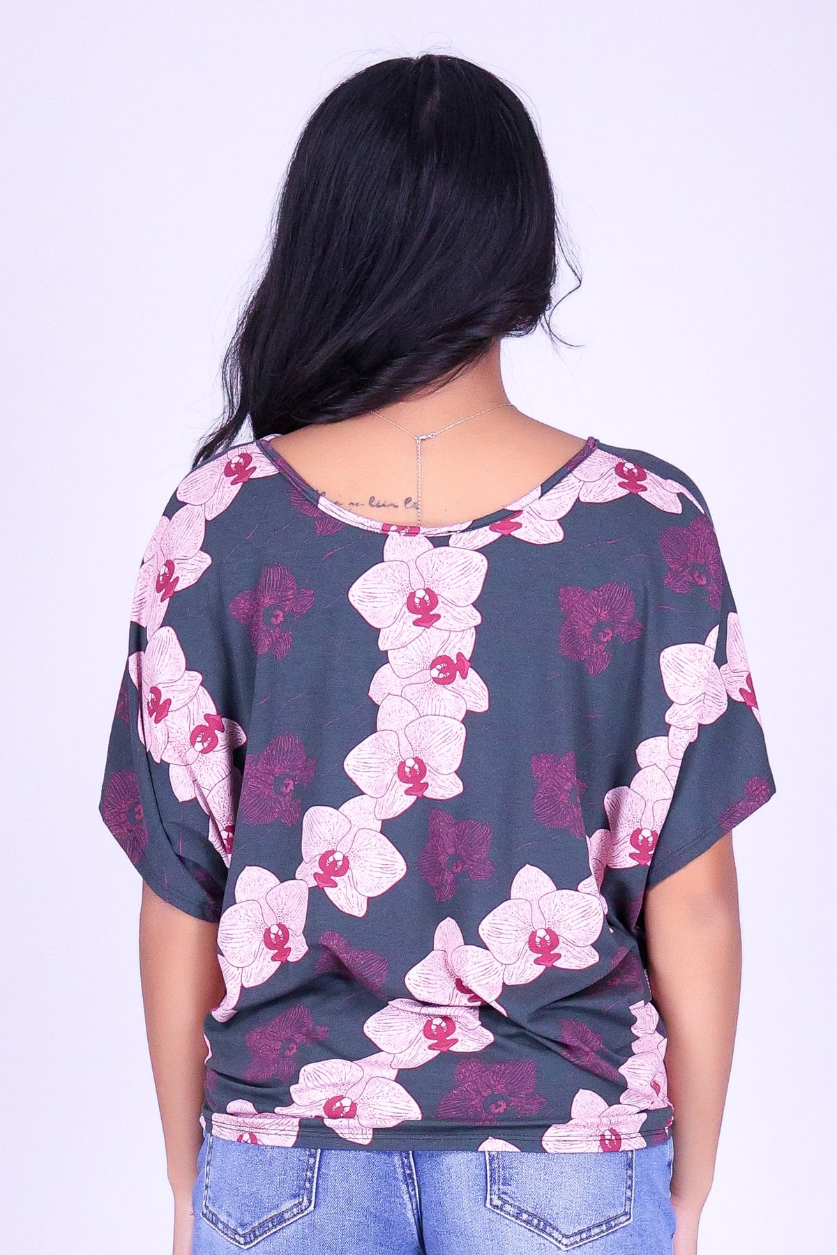 ORCHID DOLMAN TOP