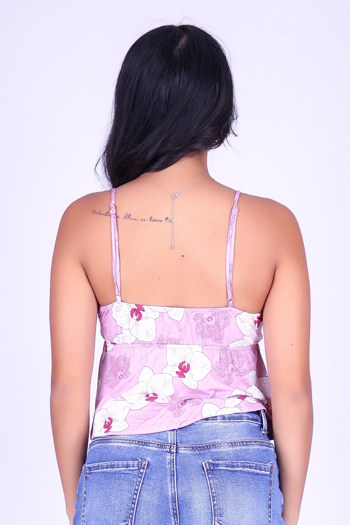 ORCHID BABYDOLL TOP