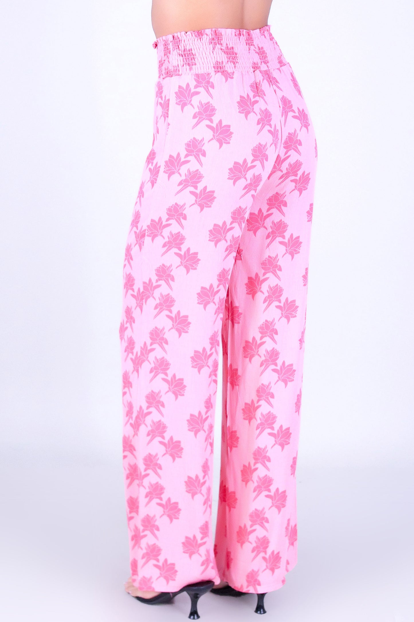 TUBEROSE SMOCKED WAIST PANTS