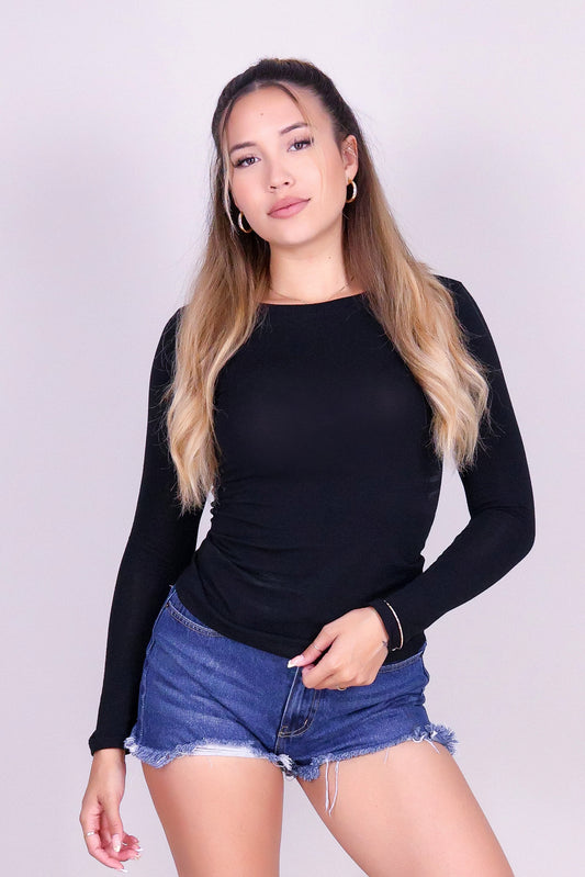 HI THERE LONG SLEEVE TOP