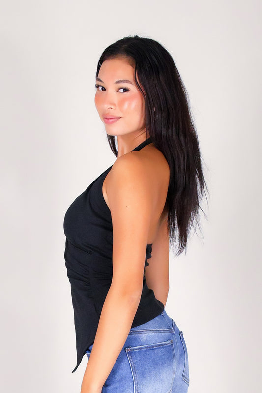 THE SWEET ESCAPE HALTER TOP