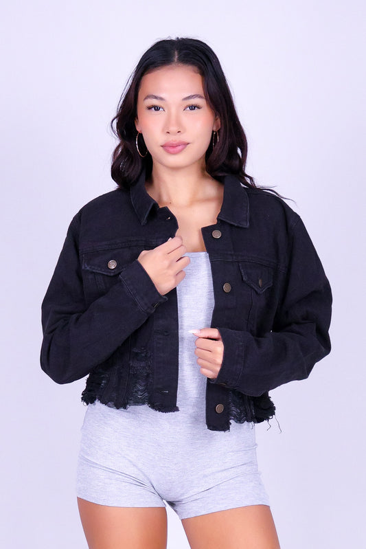 VINTAGE LINE DENIM JACKET