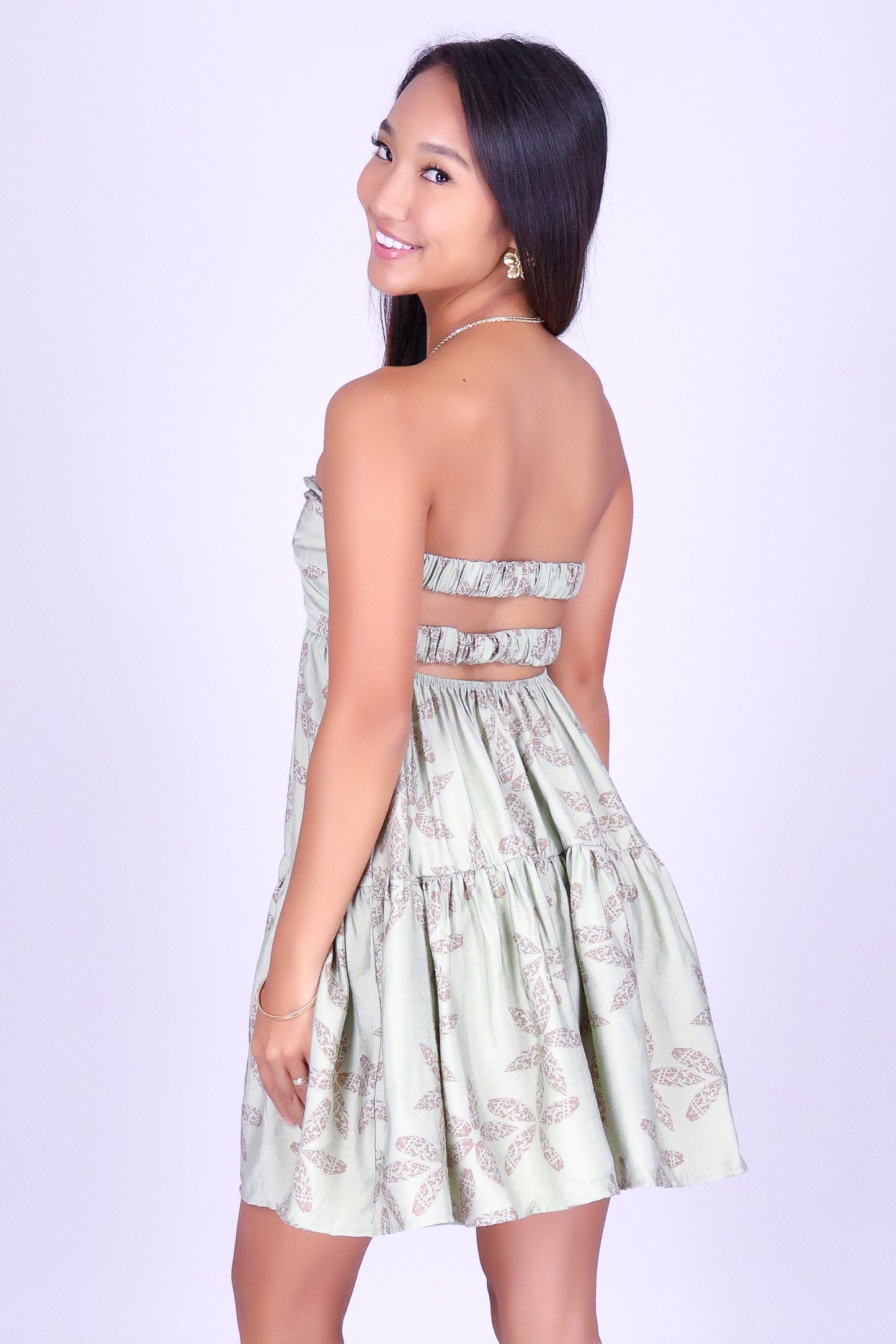 MITER PUA SHELL TUBE DRESS