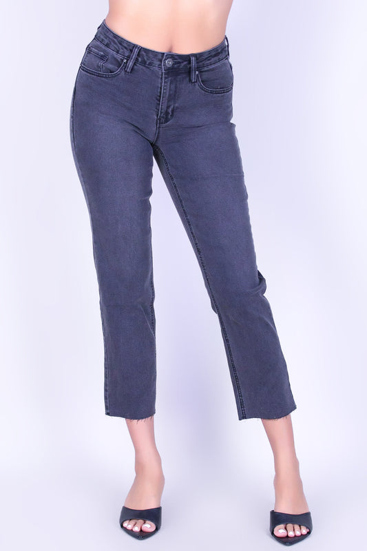VINTAGE CROP DENIM JEANS
