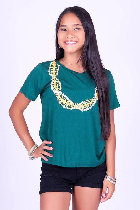 INTERTWINED LEI TEE | KIDS SIZE 8-16
