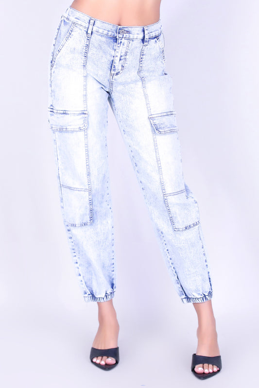 STREET EDIT CARGO JEANS