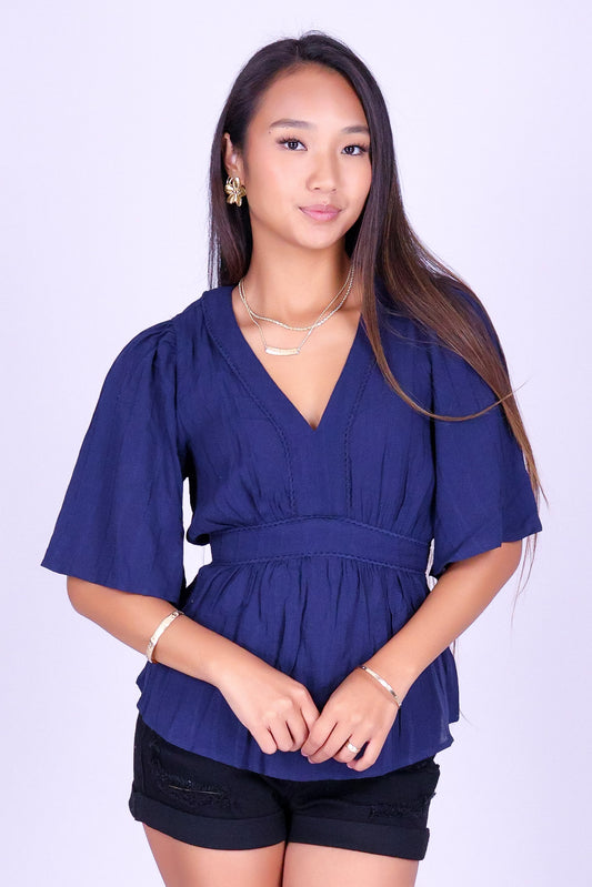 DREAM ON BABYDOLL TOP