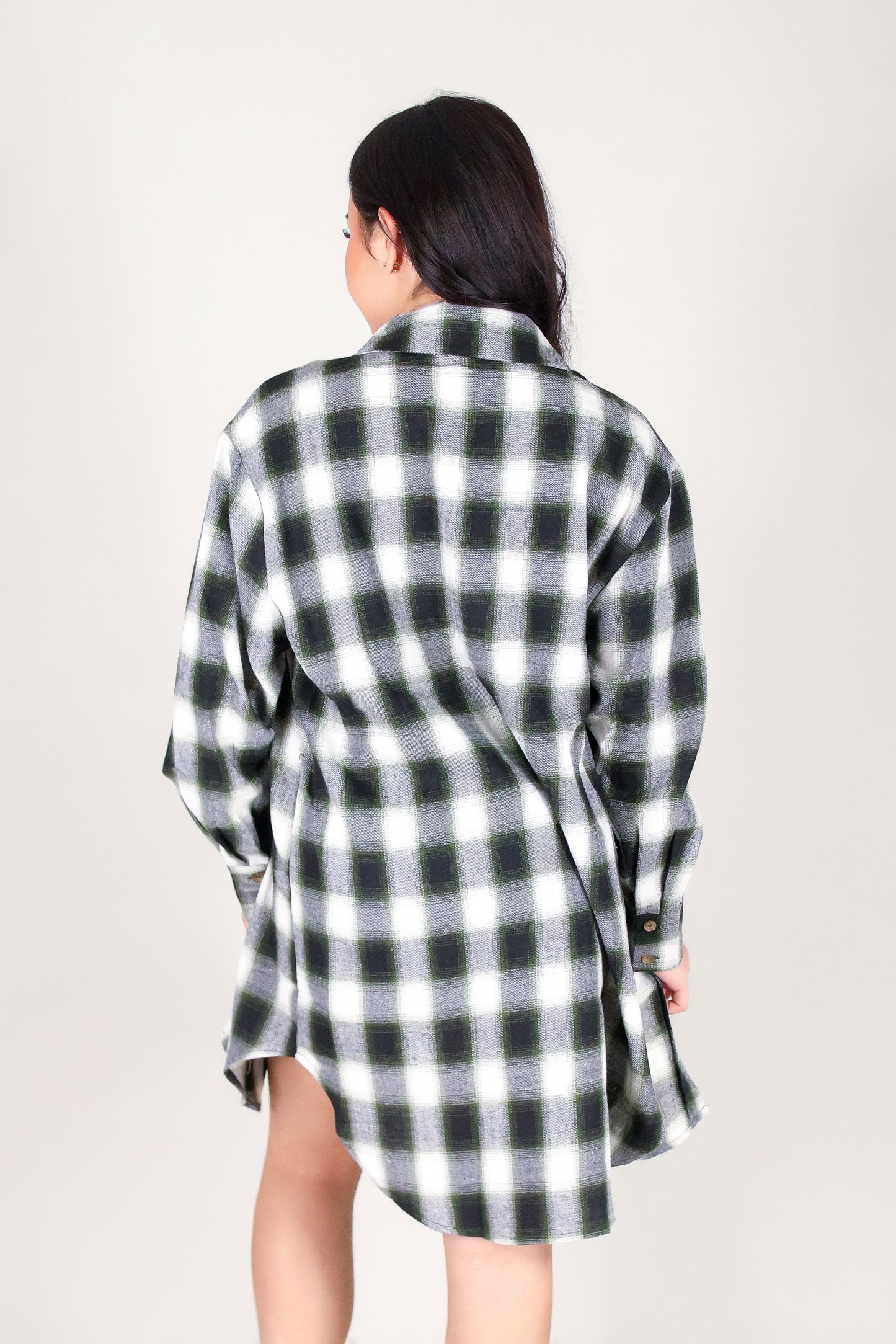 HIGHLAND OVERSIZED PLAID TOP