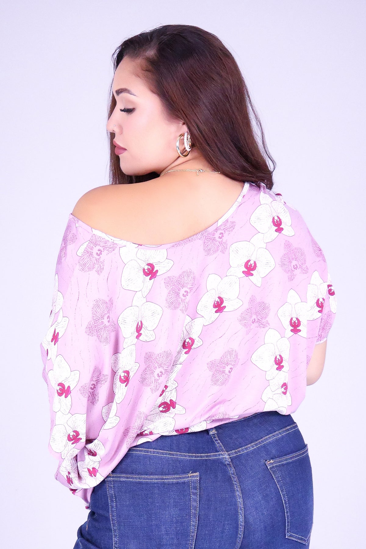 ORCHID DOLMAN TOP