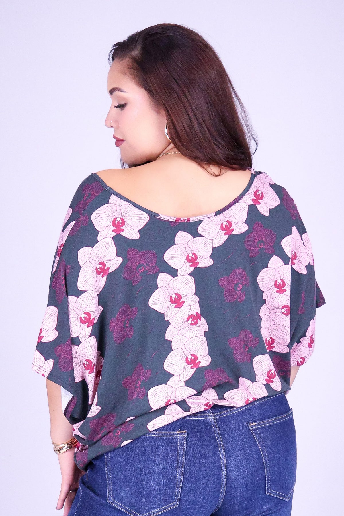 ORCHID DOLMAN TOP
