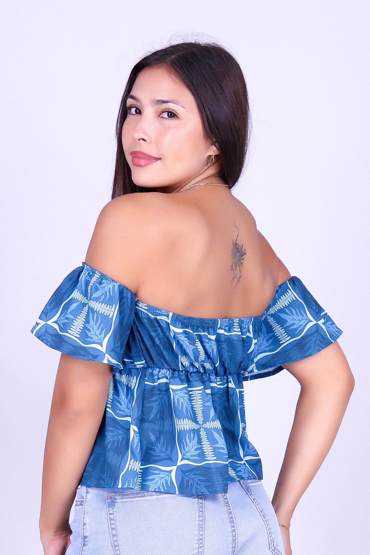 FERN KUIKI OFF SHOULDER TOP