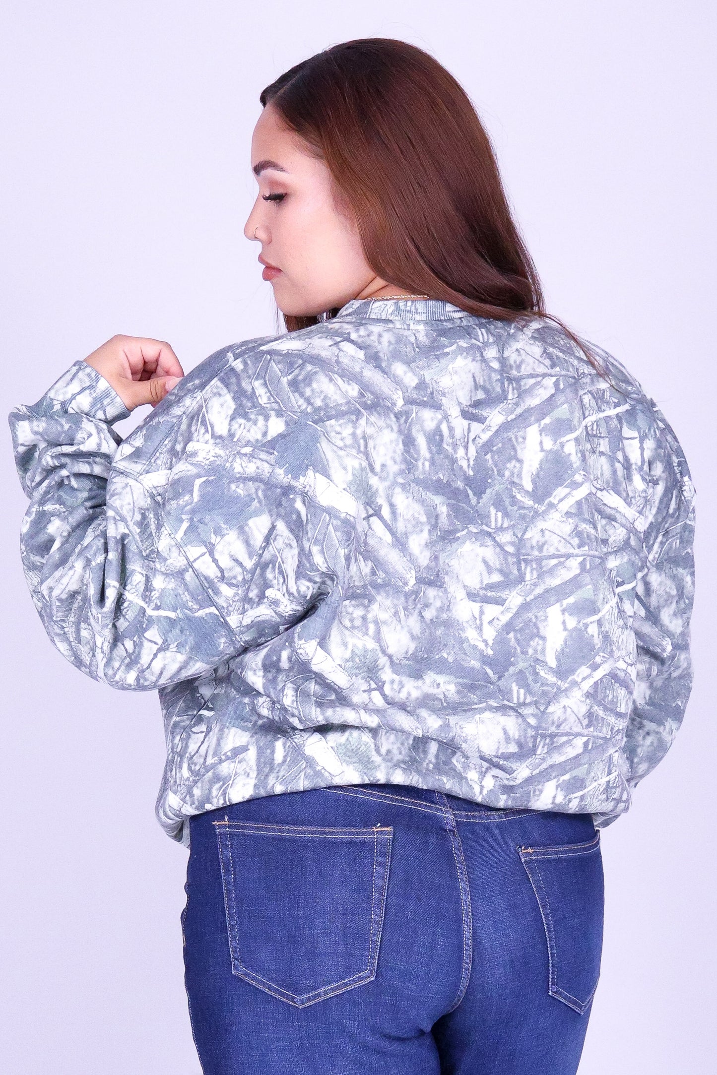 HAWAII TREE CAMO SWEATER