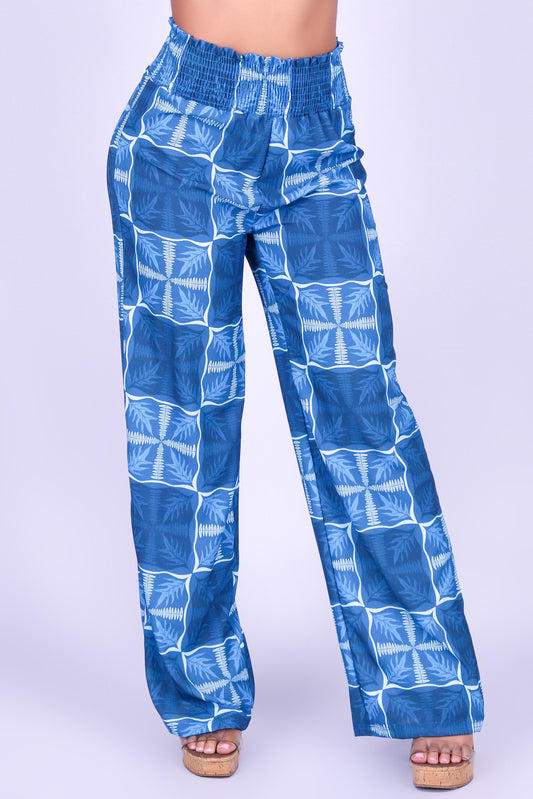 FERN KUIKI SMOCKED WAIST PANTS