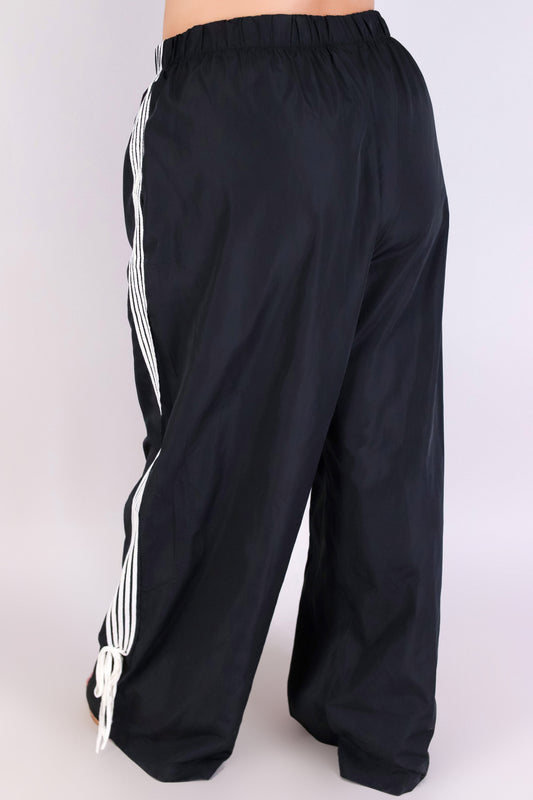 Jeans Warehouse Hawaii - PLUS CASUAL WOVEN SOLID PANTS - FAST LANE PANTS | By CHERRY MELLOW