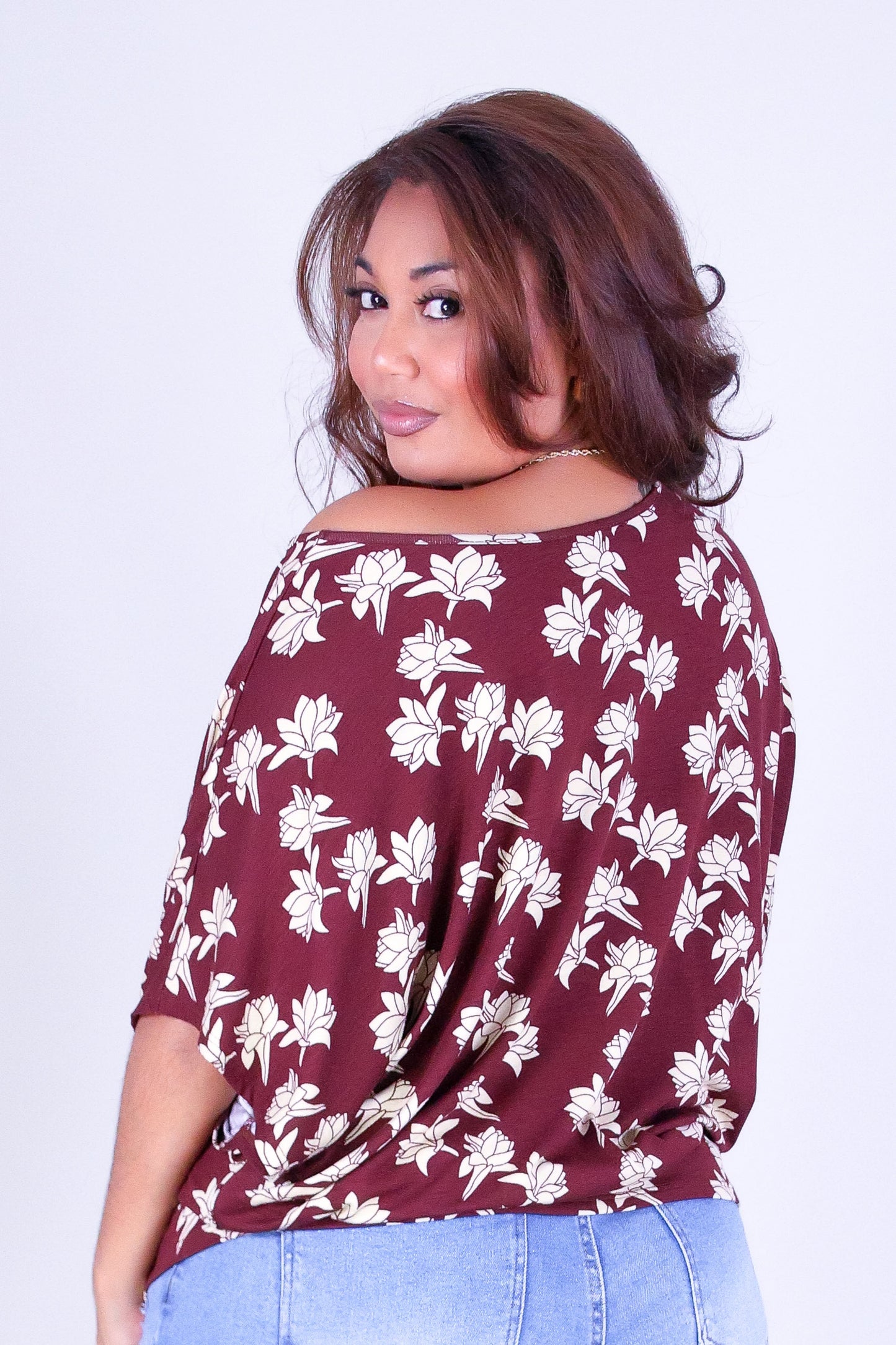 TUBEROSE DOLMAN TOP