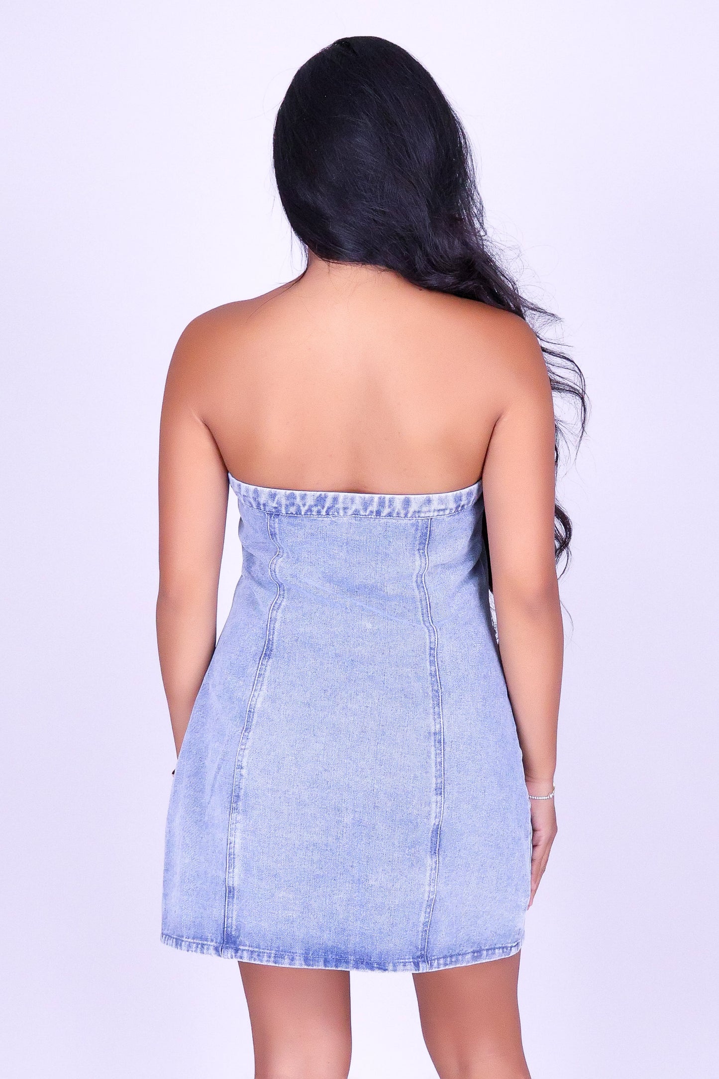 CANYON BLUE TUBE DRES