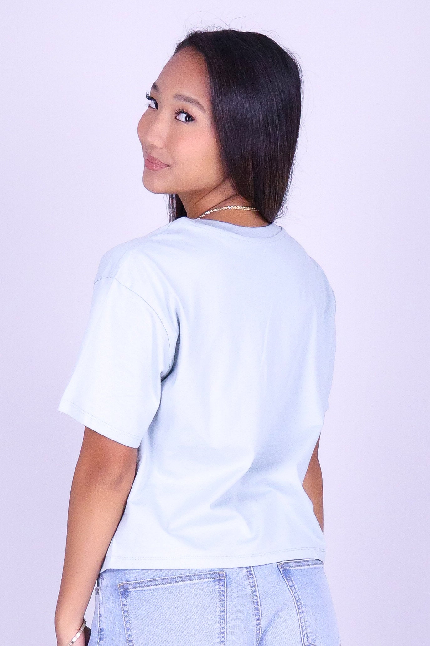 ALOHA HIBISCUS CROP TEE
