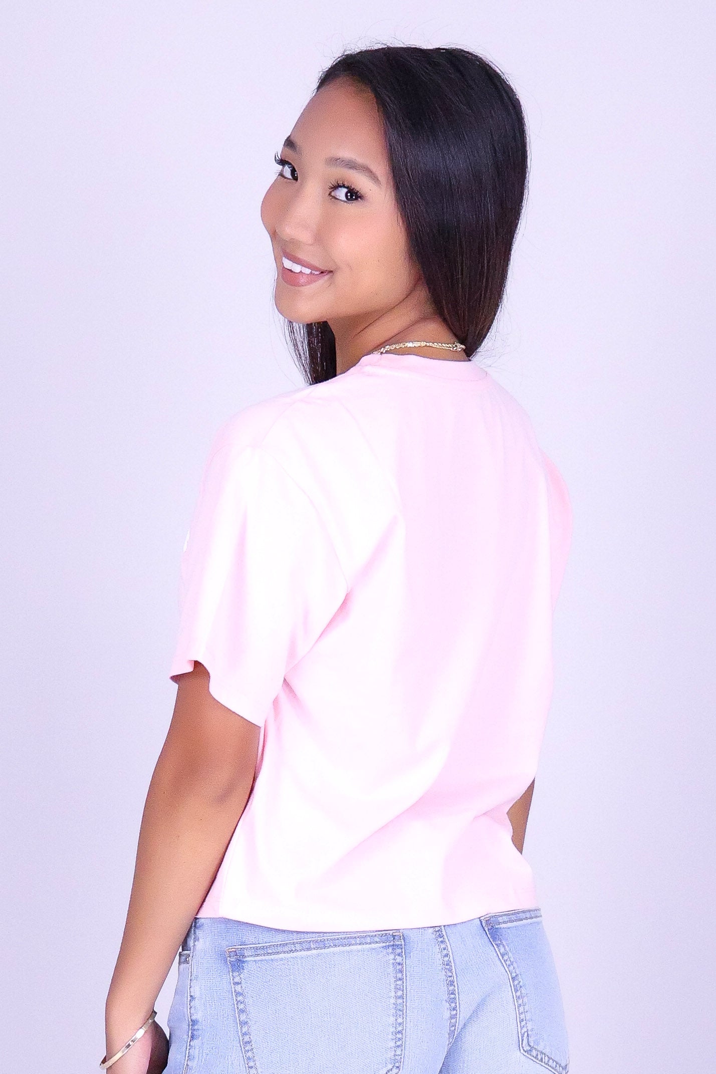 ALOHA HIBISCUS CROP TEE
