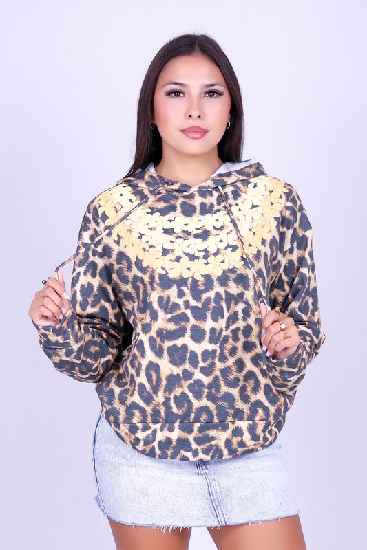 LEI THE VIBE OVERSIZED HOODIE
