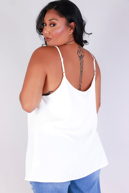 Jeans Warehouse Hawaii - PLUS S/L SOLID WOVEN TOPS - BREEZY BABE TOP | By ZENOBIA