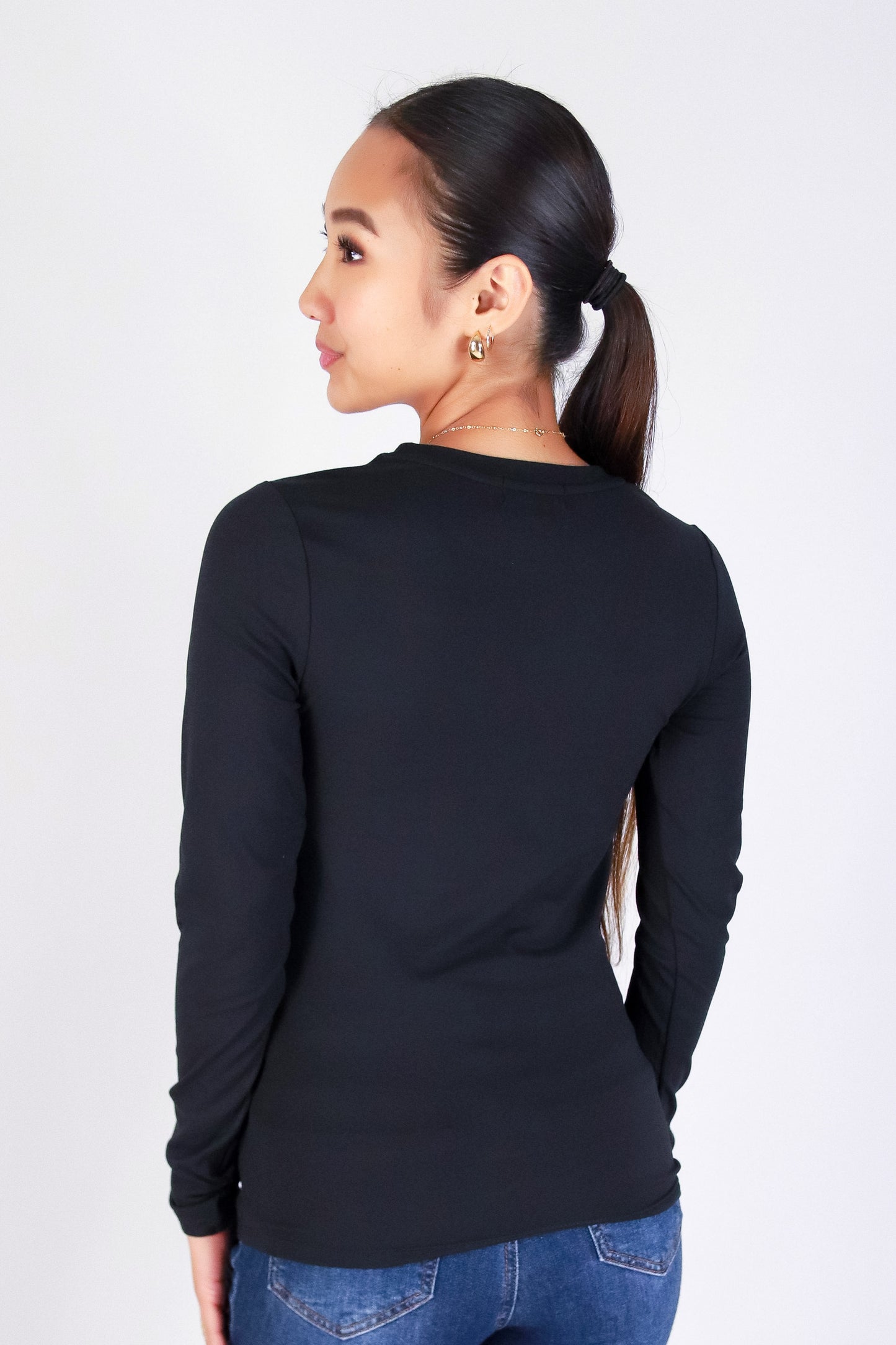 SOFT CHARM LONG SLEEVE TOP