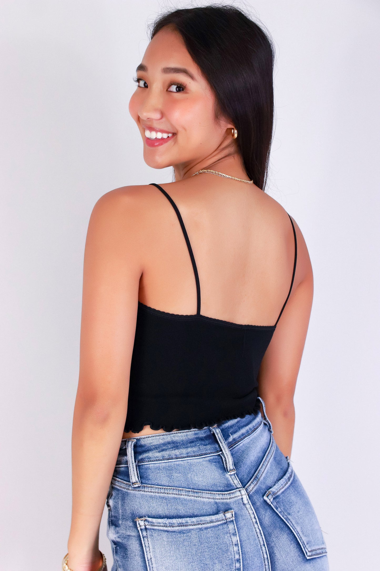 Jeans Warehouse Hawaii - SL CASUAL SOLID - KEEP IT UP SEAMLESS CROP TOP | By ANWND