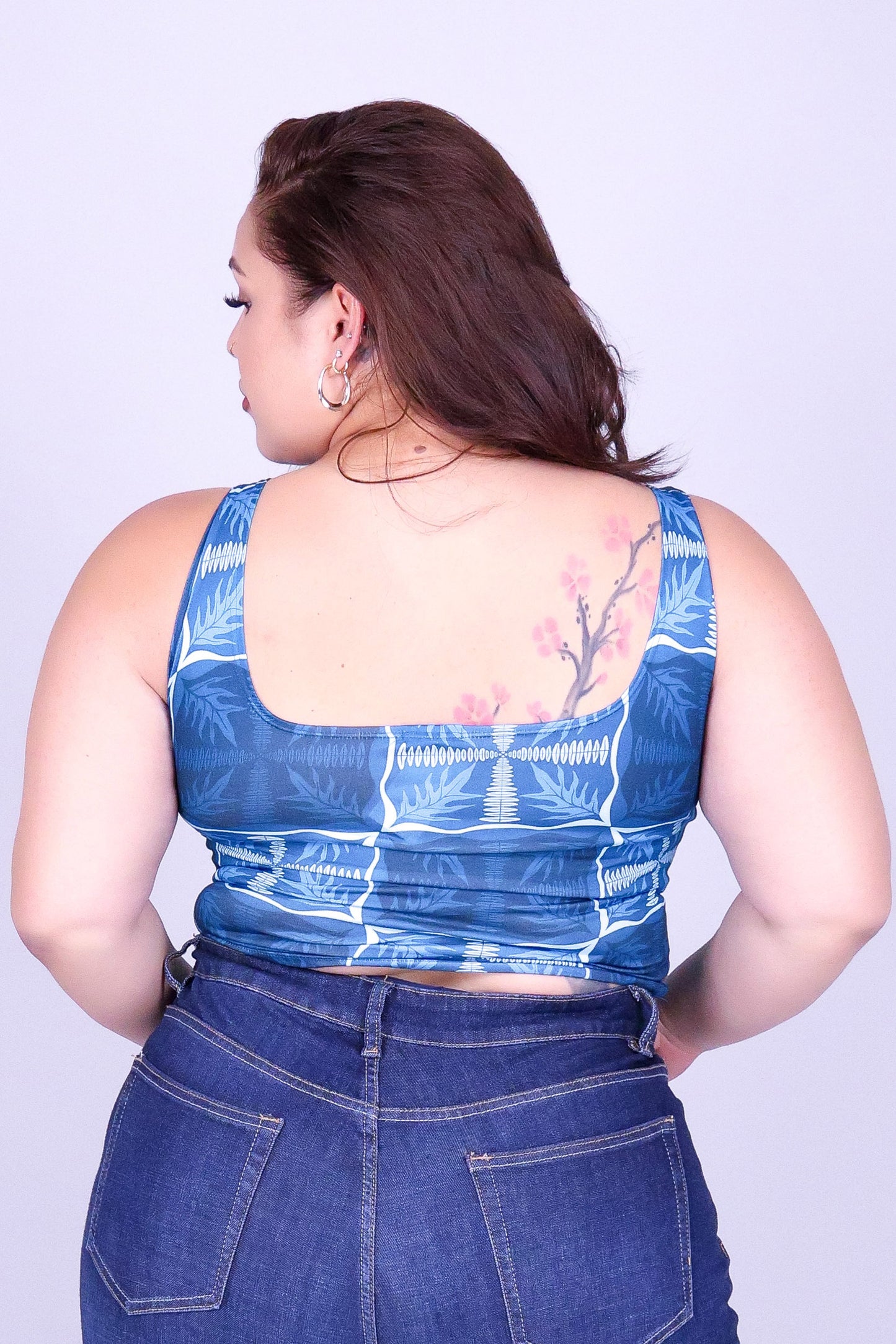 FERN KUIKI SQUARE NECK TOP