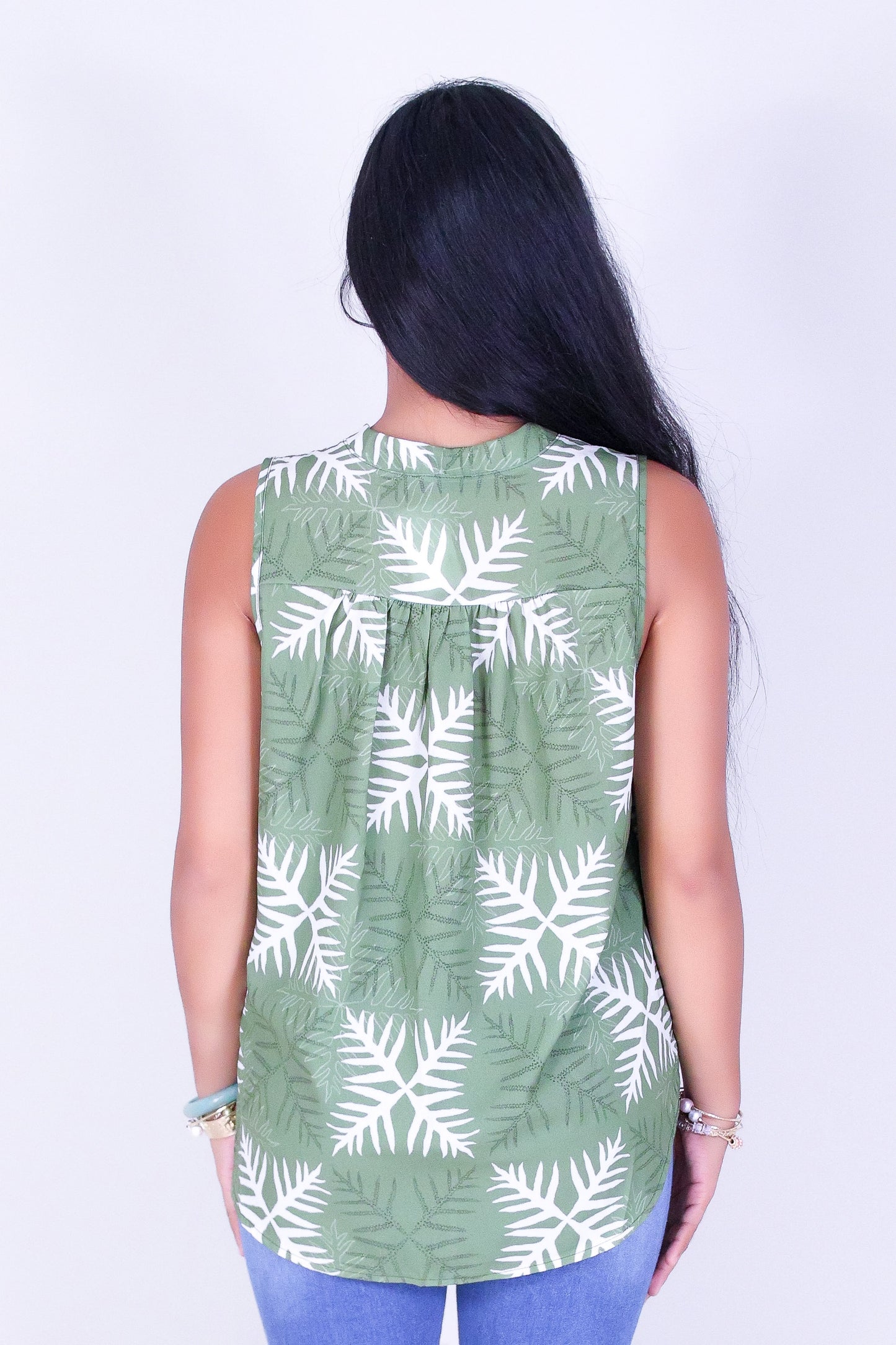 LAUAE QUILT TANK BLOUSE