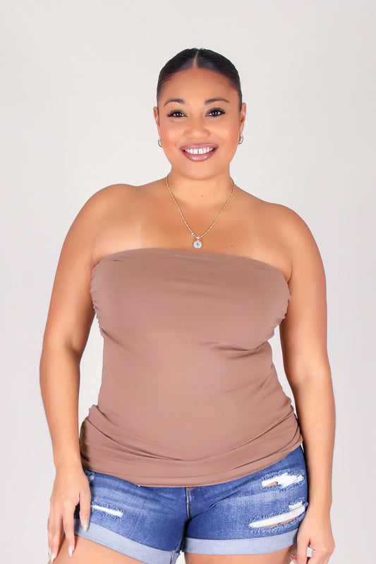 BOLD BASICS TUBE TOP