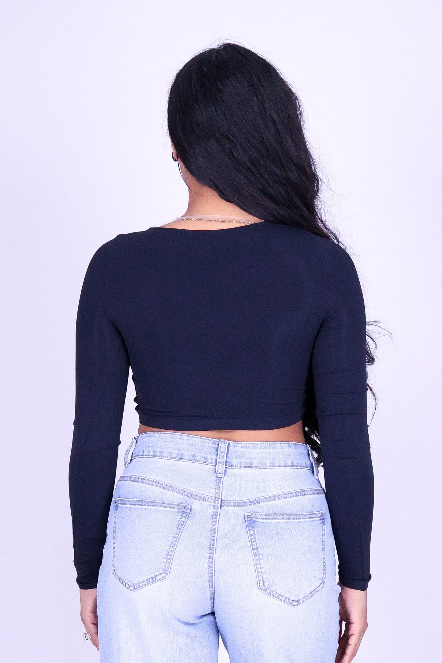 NOCTURNE SEAMLESS LONG SLEEVE TOP