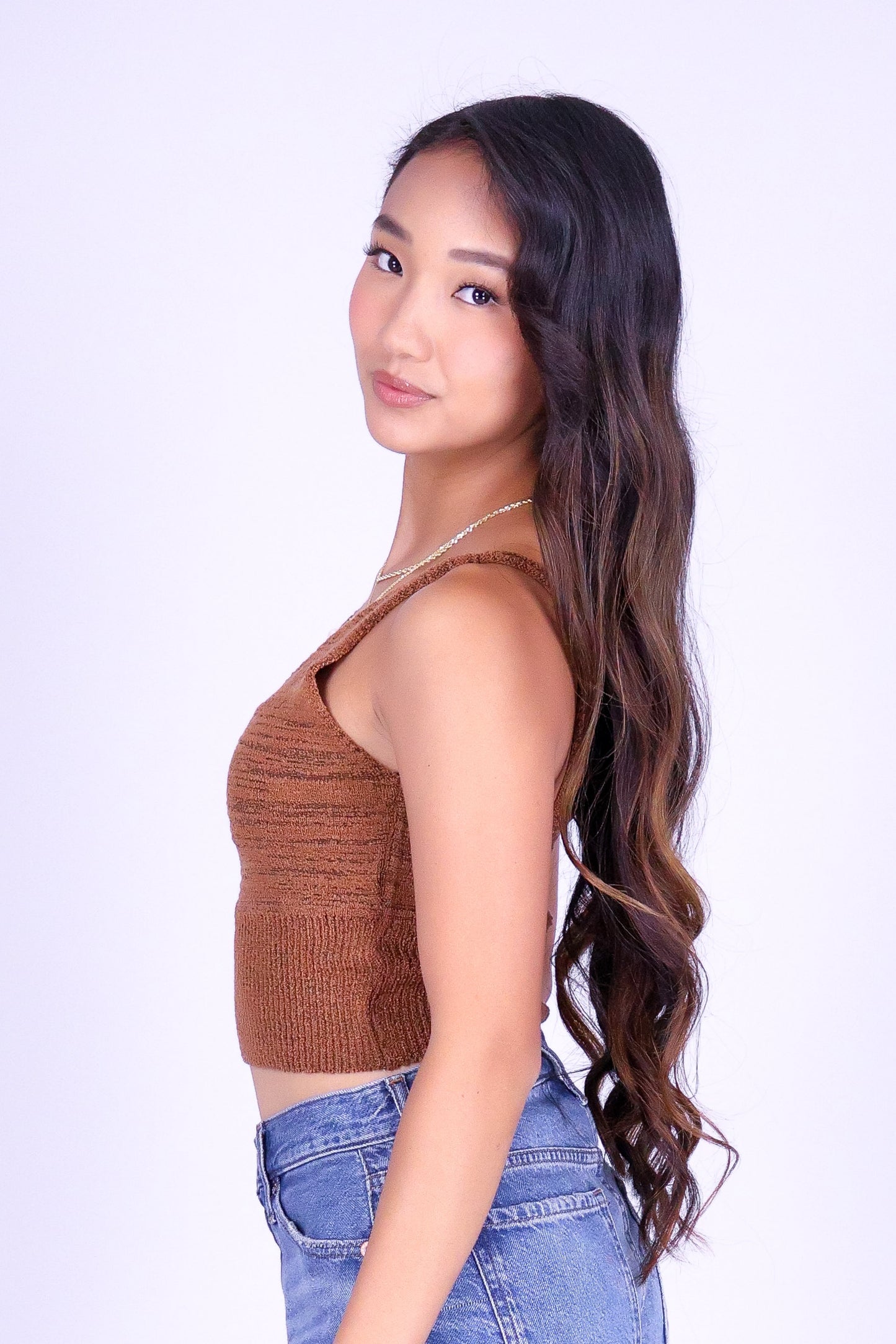 FEELING ALRIGHT KNIT TOP