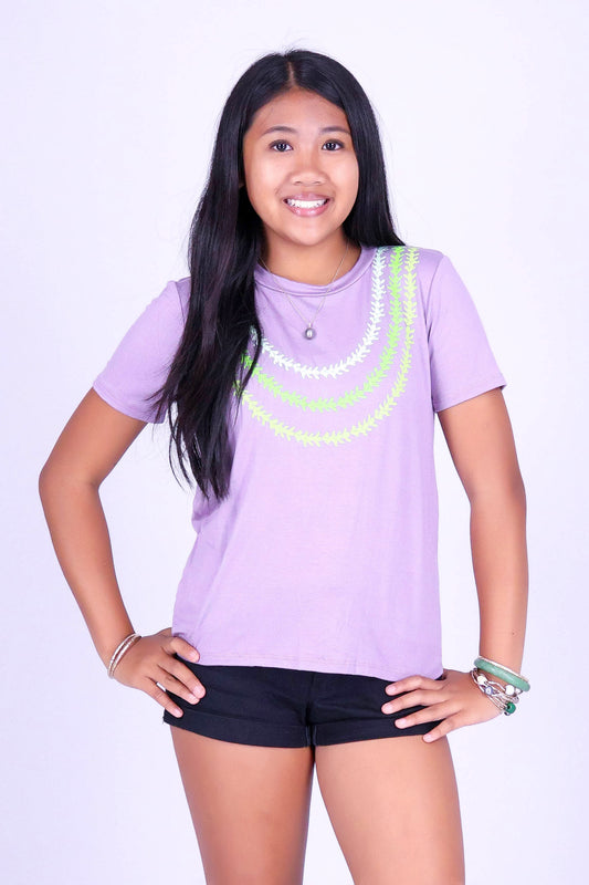MULTI PAKALANA LEI TEE | KIDS SIZE 2-16