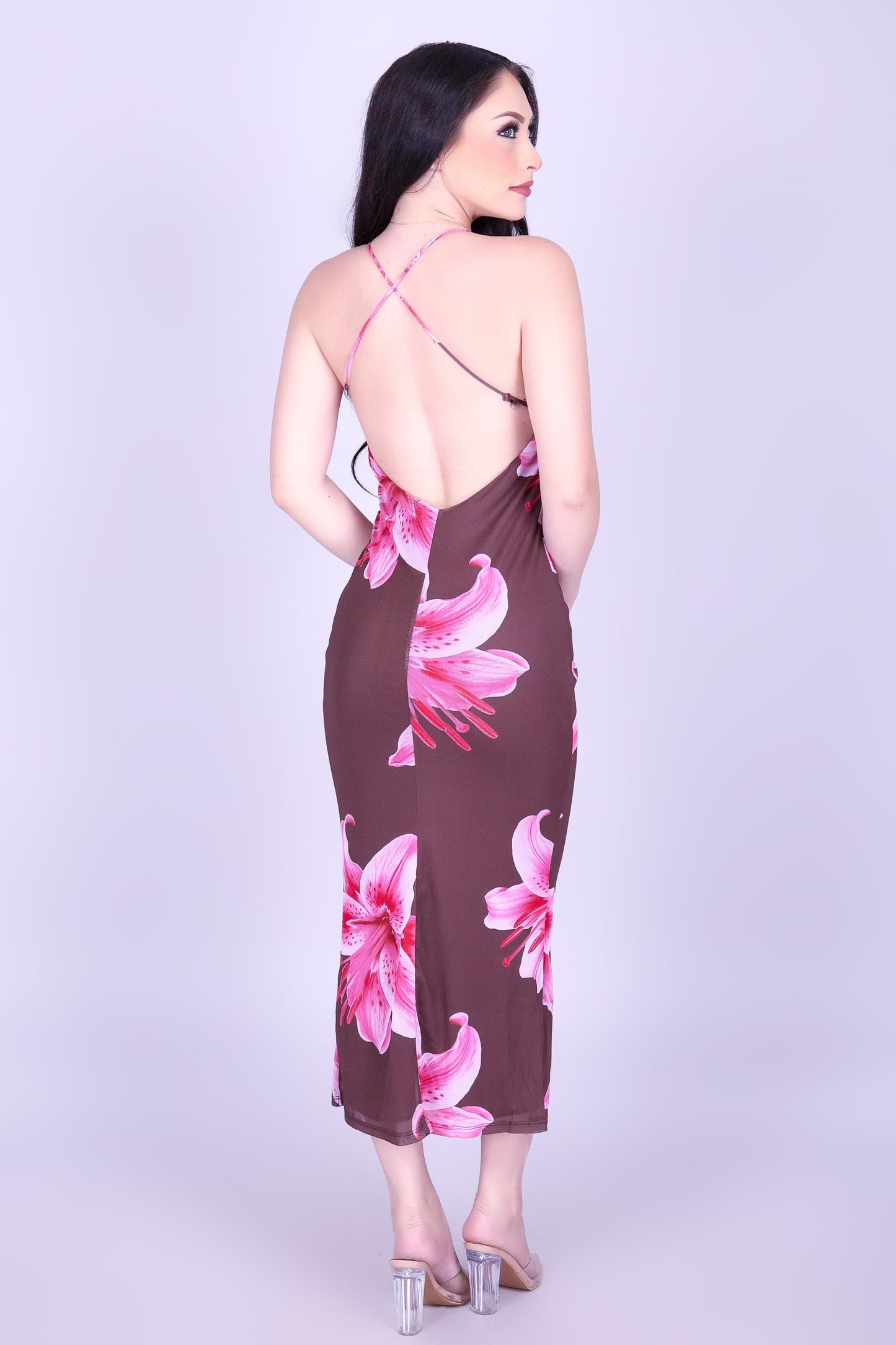 MADE TO BLOOM MERMAID MAXI DRESS