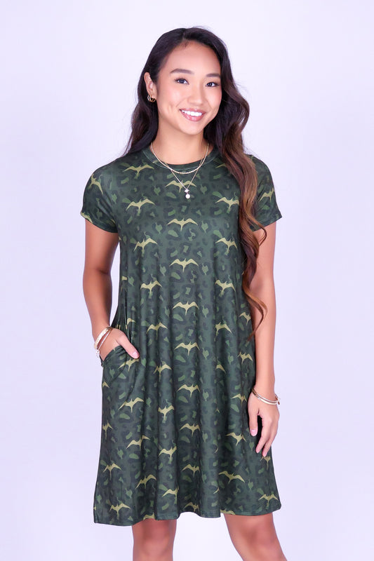 WILD IWA TRAPEZE DRESS