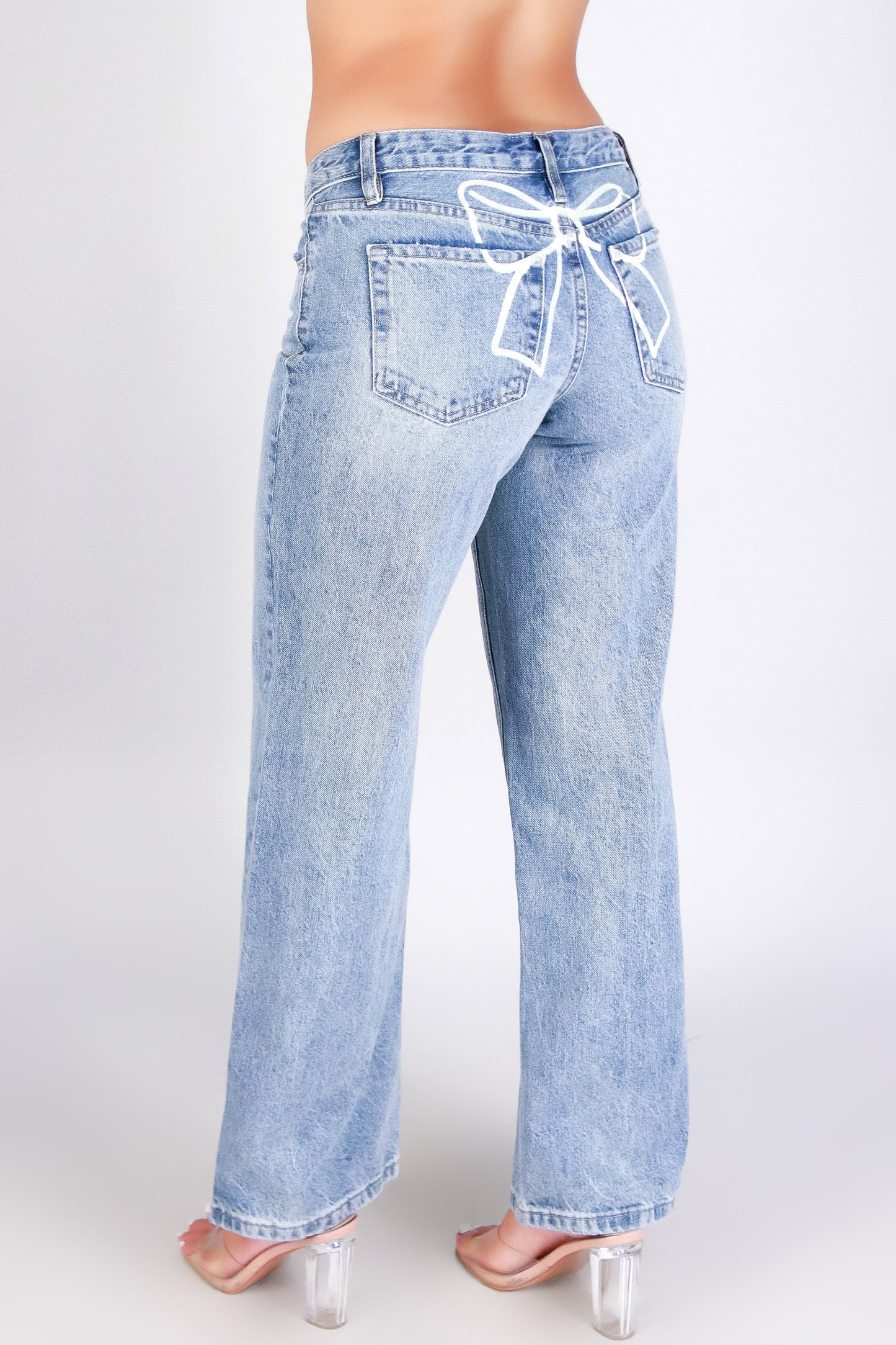 BRITTANY LOW-RISE JEANS