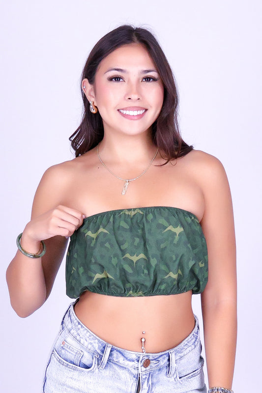 WILD IWA BANDEAU TOP