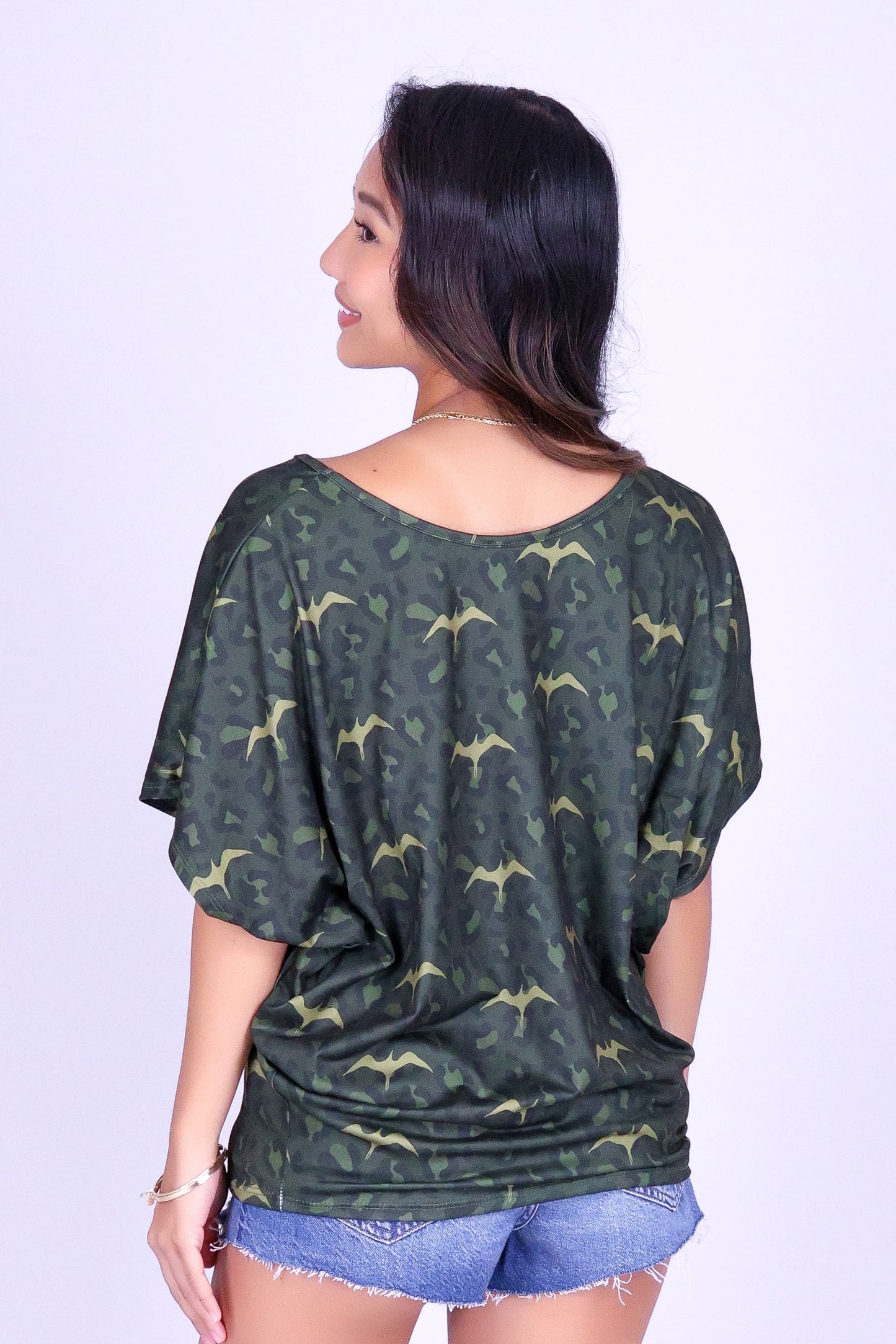 WILD IWA DOLMAN TOP