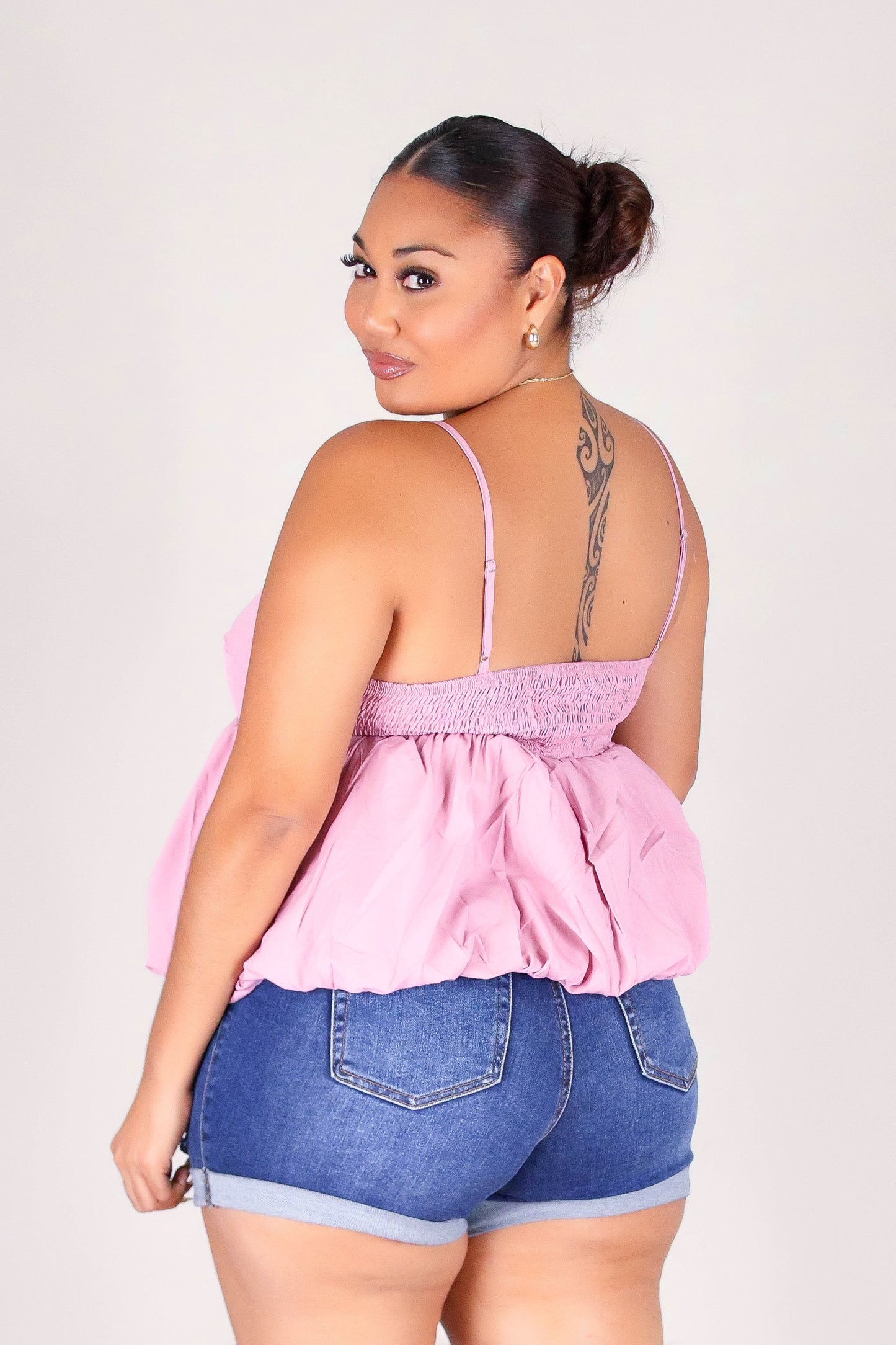 COTTON CANDY BUBBLE TOP