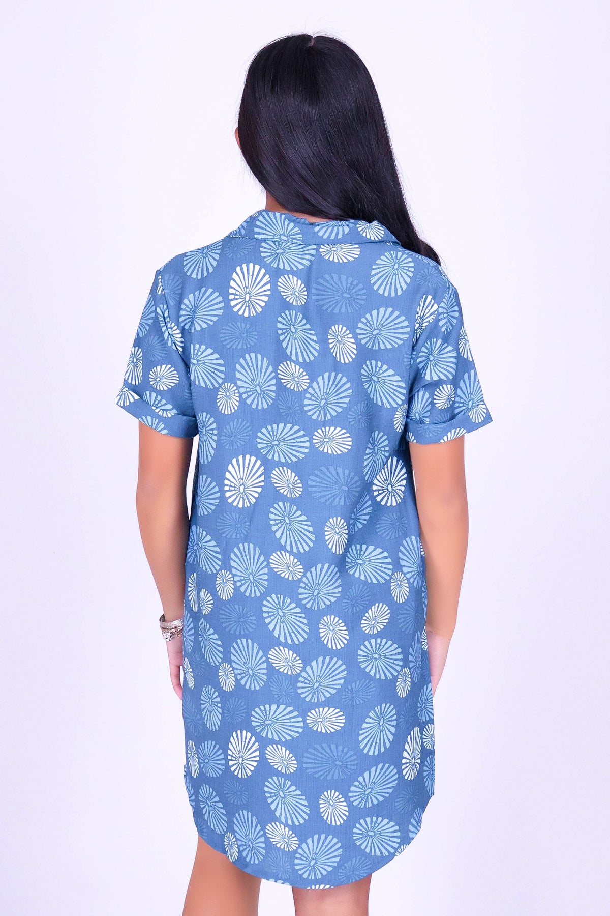 OPIHI BUTTON DOWN DRESS | KIDS SIZE 2-16