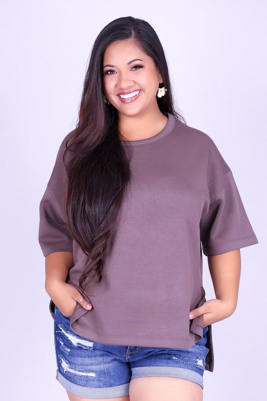 OWN IT OVERSIZED TOP