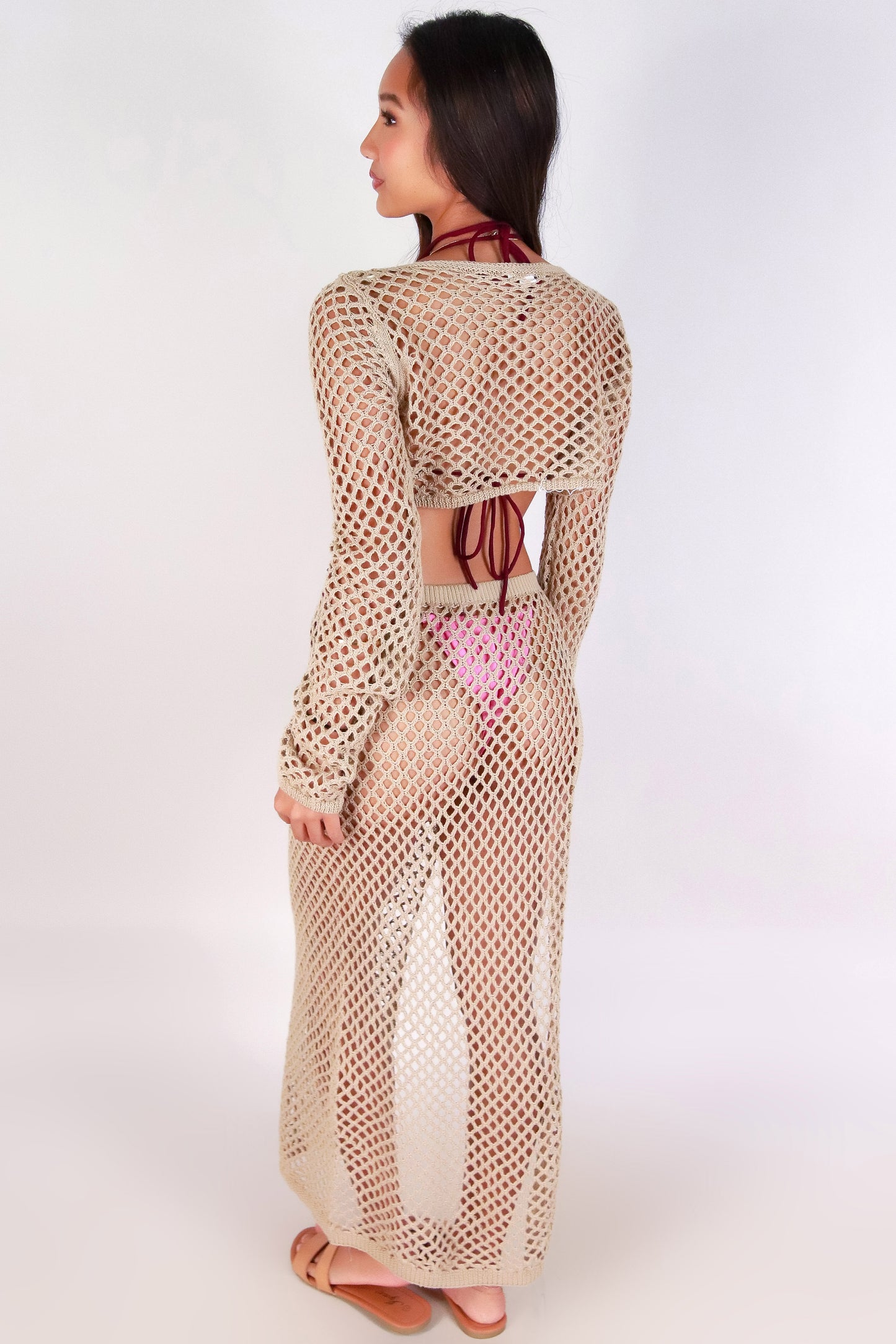 Jeans Warehouse Hawaii - COVER UP/SHORTS - BEACHY & BREEZY CROCHET COVER UP TOP | By HYFVE