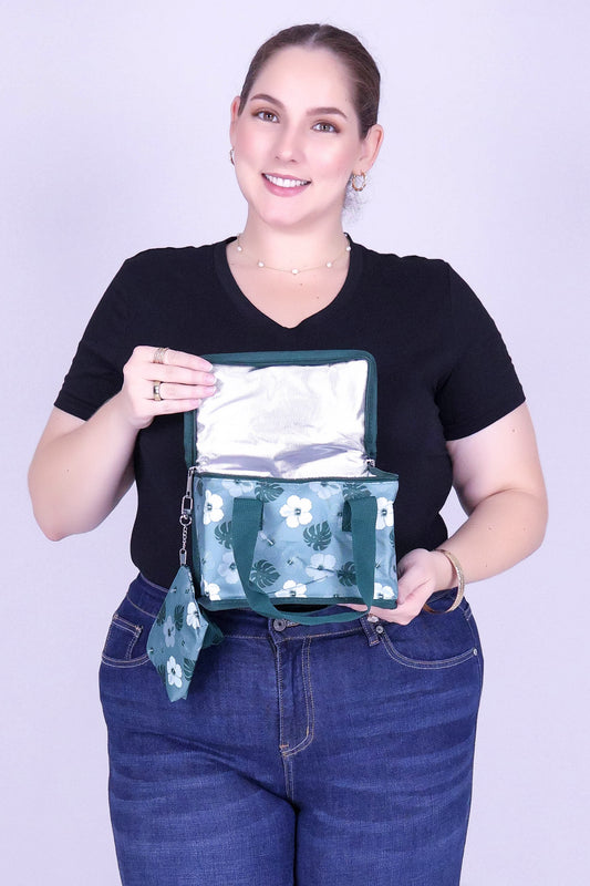 MAHINA MINI LUNCH BAG - HIBISCUS PARADISE