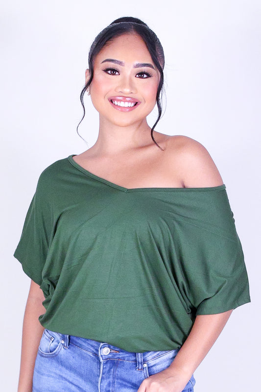 BUYING TIME DOLMAN TOP