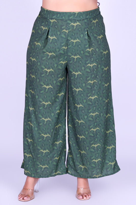 WILD IWA PLEATED CAPRI'S