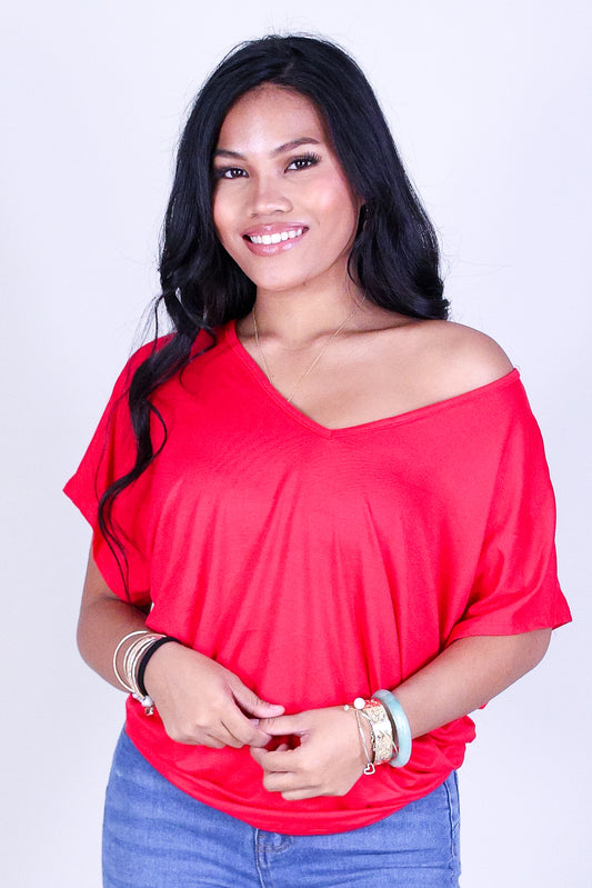 BUYING TIME DOLMAN TOP