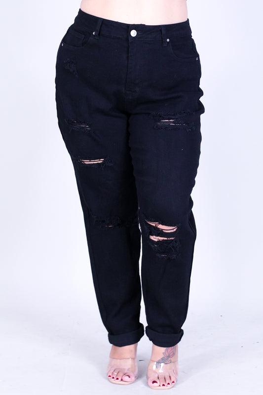 WEEKEND RISE MOM JEANS