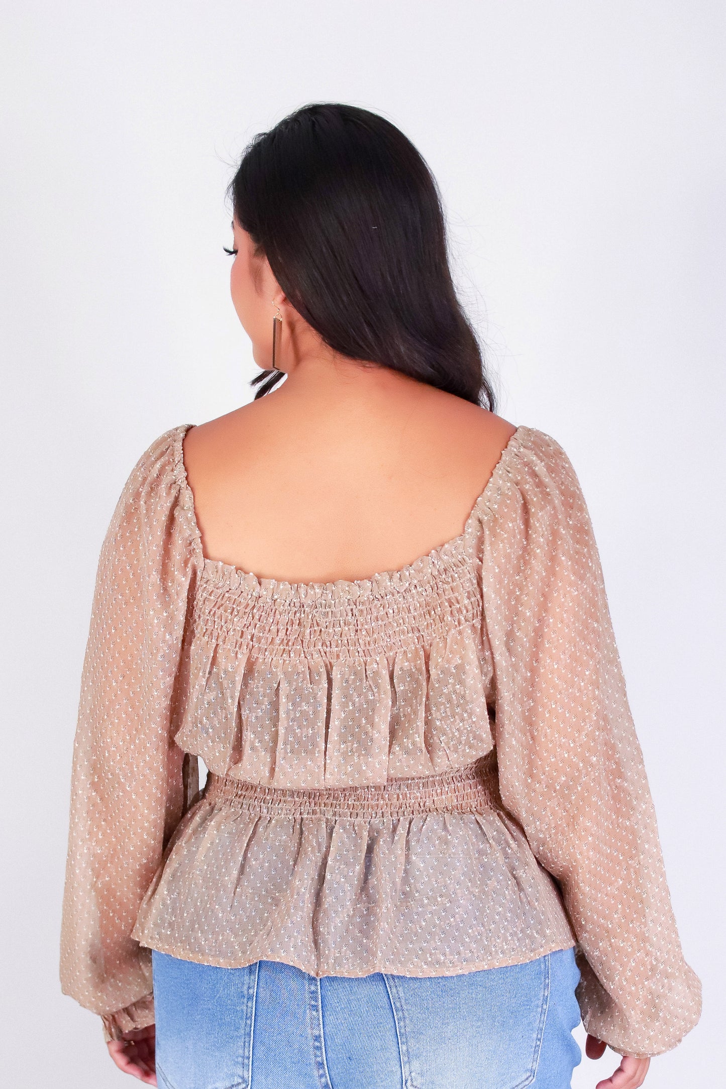 MEADOW MIST BABYDOLL TOP