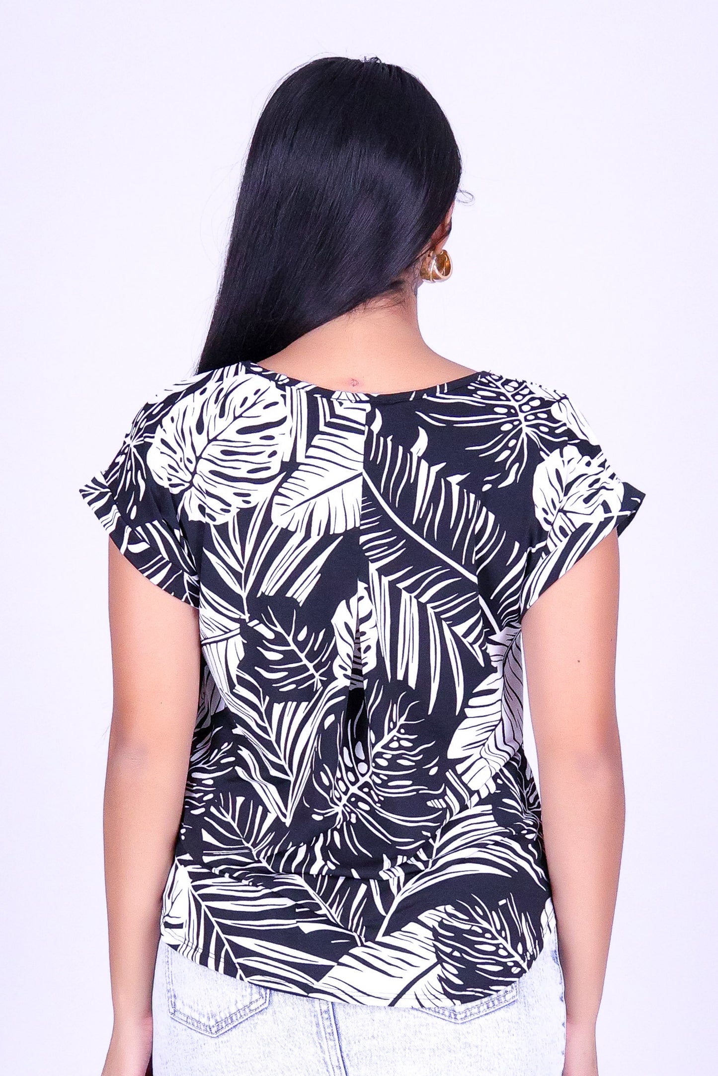 SUNSET PALMS BLOUSE