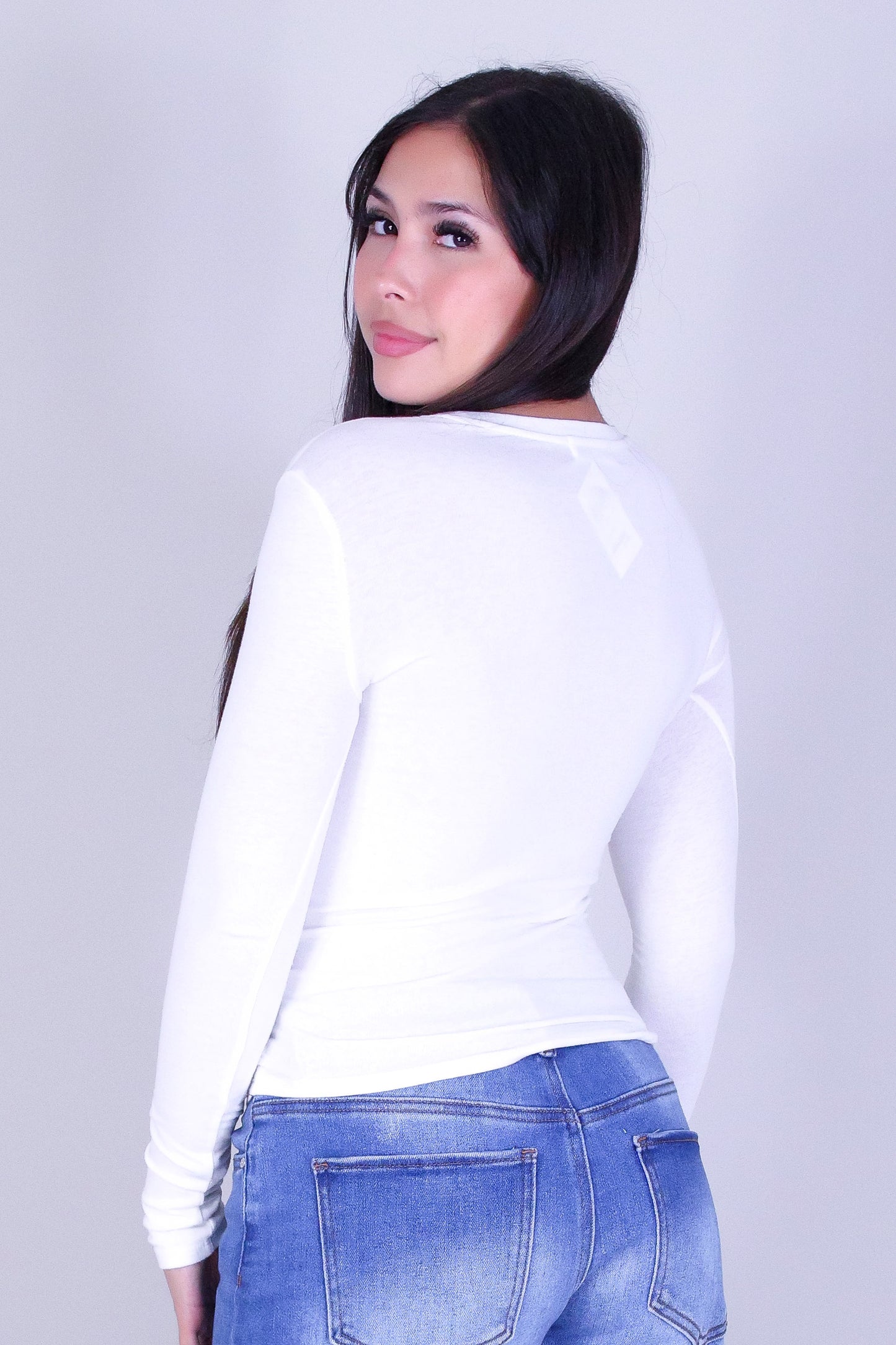 BASIC BABE LONG SLEEVE TOP