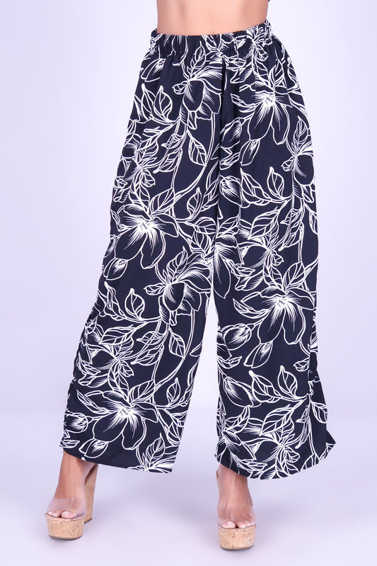 SOFTLY IN BLOOM PALAZZO PANTS
